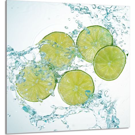 Panneau de verre pour cuisine 60x65 Lime (1/5)