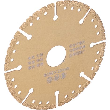 Disque de coupe multi-usage pour scie à bois et cornières en acier inoxydable (1/5)