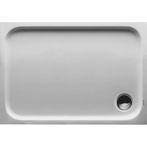 Receveur de douche rectangulaire D-CODE blanc 1000x700x85mm