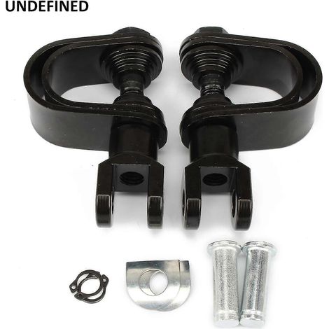 25 32mm Motorrad-Highway-Fußrasten, Fußstützenklemmen, Halterungen, Sturzbügel, Motorschutzbügel für Harley Kawasaki Honda Suzuki Universal--Klemmen (1/5)