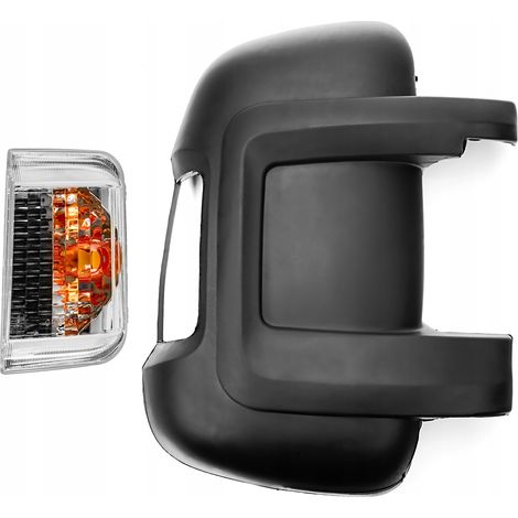 Carcasa del espejo retrovisor + intermitente derecho PARA Ducato Jumper Boxer 2006- (1/5)