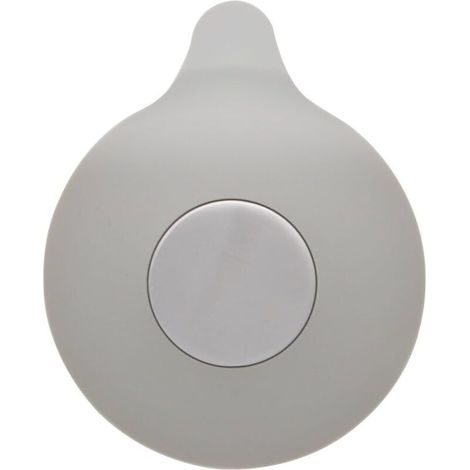 Bouchon de baignoire et d'évier en silicone gris, bouchon en caoutchouc, style design simple, adapté aux ensembles d'évier, cuisines, salles de bains, buanderies