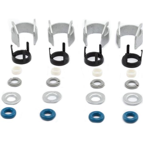 Juego de 4 juntas para inyectores de combustible, kit de reparación 06H998907A, repuesto para Golf GTI Tiguan A3 A4 A5 A6 A8 Q32.0T…… (1/5)