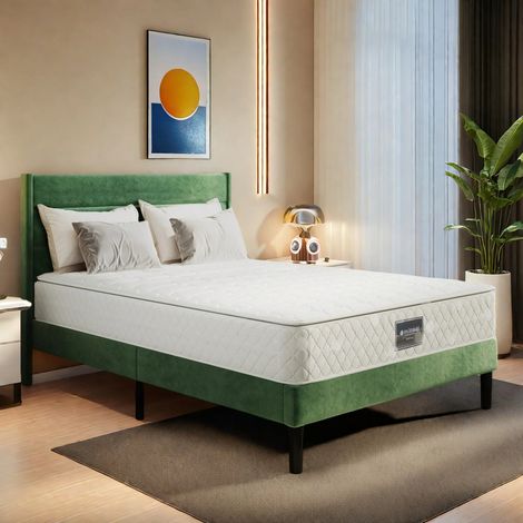 Matelas ressorts ensachés 160x200 cm – 25 cm – 7 zones de soutien – H3 – Ergonomie et confort de sommeil (1/5)