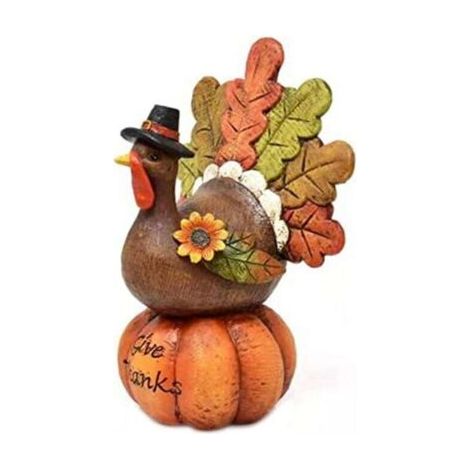Décoration de table de Thanksgiving, figurine d'automne, décoration de table pour la cuisine de la maison (1/4)