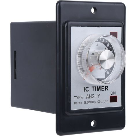 BERM Zeitrelais Elektronisches Relais Schalter Timer Verzögerungstimer AH2-Y 6S 220V (1/5)