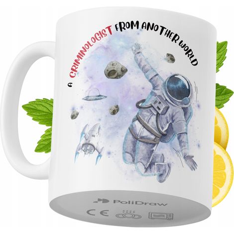 Lustige Tasse für Kriminologen – Kaffee- oder Teetasse mit witzigem Textdesign – ideal für Geburtstage, Namenstage, Feiertage und besondere Anlässe. Hochwertige Tasse für Zuhause, Büro und Arbeit. Far