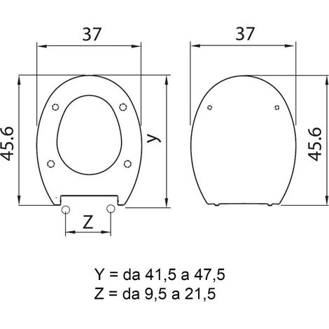 WC-Sitz AP langsam schließendes Modell weiß (1/4)