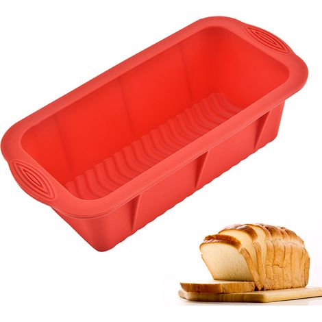 Rechteckige Silikon-Brotform für Toast – Küchenaccessoire (1/5)