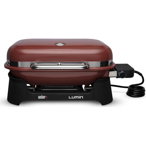 Weber Lumin Elektrogrill red