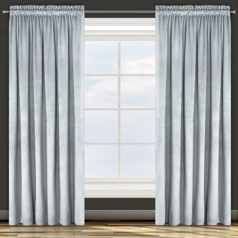 TENDA EUROFIRANY CONFEZIONATA D91 ROSA OCCHIELLI 140X250CM ARGENTO (1/5)