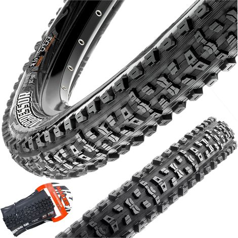Neumático plegable para bicicleta Maxxis Aggressor EXO/TLR de 27,5 x 2,50 WT (Etrto 63-584) (1/5)