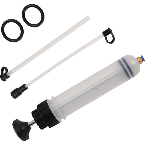 200cc Fluid Change Pump Manual Oil Extractor for Vehicle Marine Equipment White (1/5)
