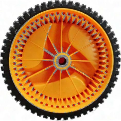 Lame de tondeuse auto-portée 53 dents roue motrice compatible Husqvarna, Electrolux, McCulloch, Rally et autres tondeuses à gazon KJ (1/4)