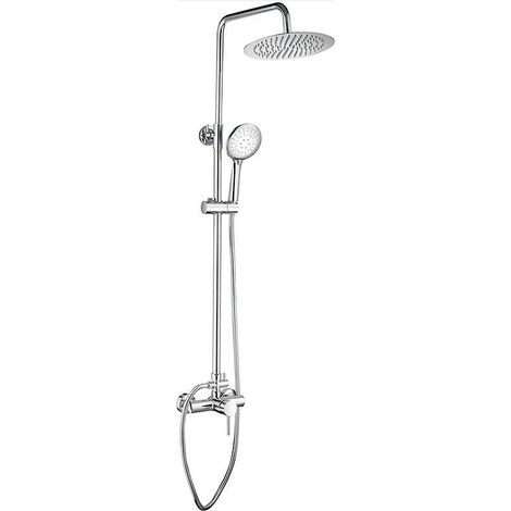 Colonne de douche monocommande MORA chromée Ø 25cm