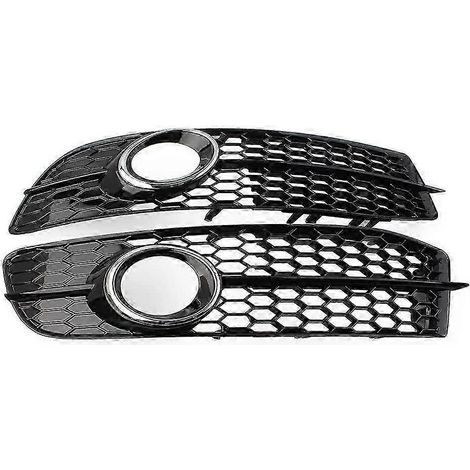 Cache de grille de feu antibrouillard avant 4F0807681Q 4F0807682Q pour Audi A6 C6 restylée (2009-2012) - Accessoires (1/5)