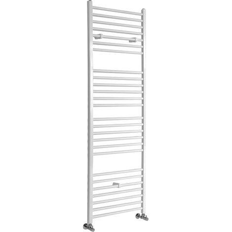 Hudson Reed Artle - Sèche-Serviettes Design Moderne Blanc - Plat 180 cm x 50 cm