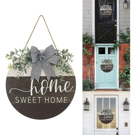 Décorations de porte printanières et estivales - Matériau résistant à la décoloration (1/4)