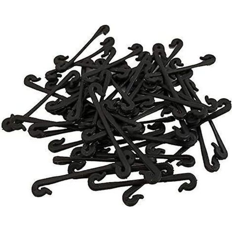 100pcs vignes Attache attachée Boucle Crochet Plante greffe de légumes Clips de la Serre agricole Fournitures (1/5)