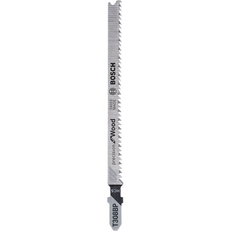 Lames de scie sauteuse BOSCH T308BP, lot de 5 (1/5)