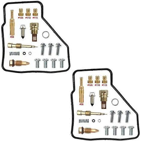 Kit de réparation de carburateur pour Honda V-TWIN MAGNA 250 (cylindre en V, pièces détachées pour VT250C) (1/3)