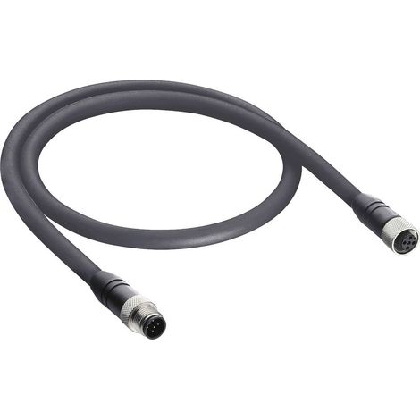 Belden 10965-1 Connettore dati confezionato per sensore o attuatore M12 Spina dritta, Presa dritta 1.00 m Numero di pol
