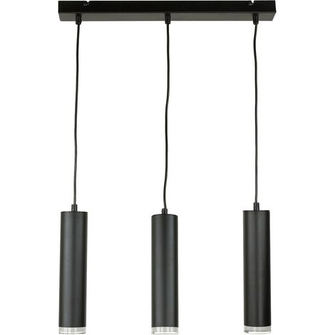 Pendelleuchte Schwarz E27 Aluminium Modern Hängelampe