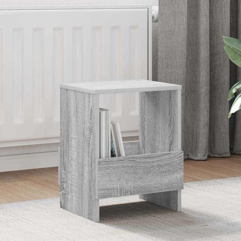 Magazinregal 2 pcs Graues Sonoma 35 x 30 x 45 cm