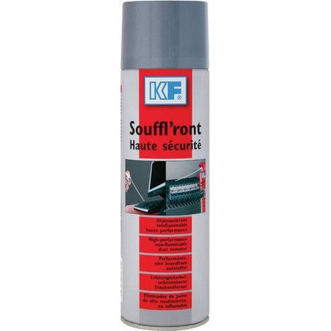 Dépoussiérant Souffl'ront haute sécurité KF - aérosol 650ml brut - 343ml net