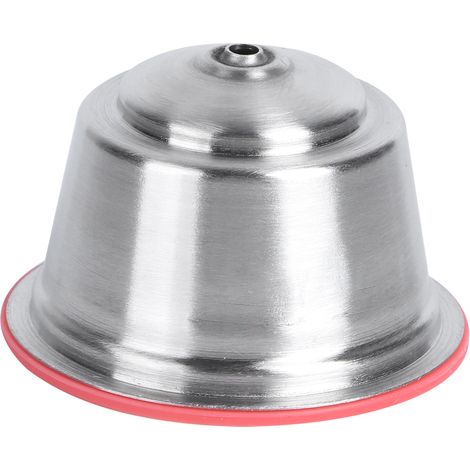Capsule de café réutilisable en acier inoxydable, compatible avec la cafetière Dolce Gusto (rouge) (1/5)