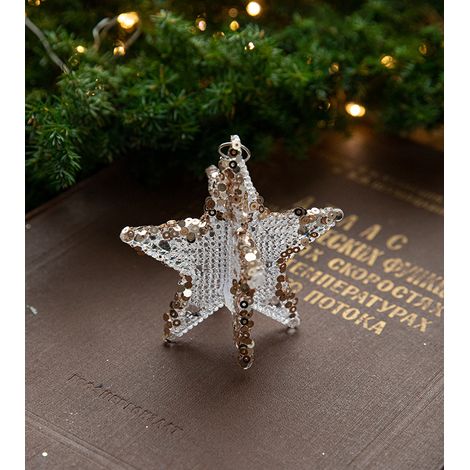 Suspensions de Noël en acrylique transparent à paillettes, ornements flocon de neige pour sapin, décoration festive pour maison, vitrine, fête et ambiance hivernale (1/5)