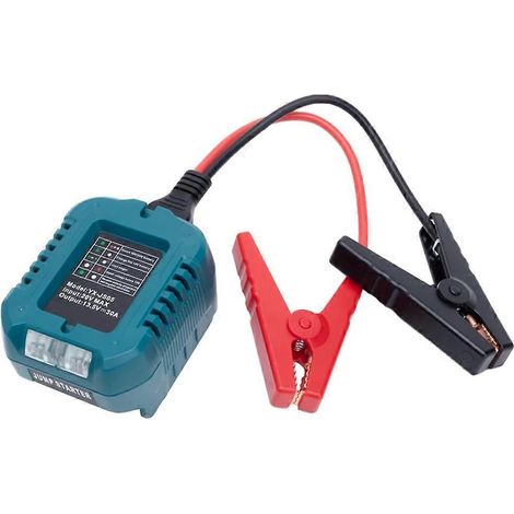 Adaptateur de démarrage pour batterie lithium Bosch 18 V, câble booster d'urgence avec clip et accessoires auto (1/5)