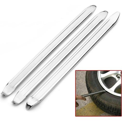 3-teiliger Motorrad-Reifenheber, 25 cm Auto-Reifenheber, Roller-Reifenheber, Metall-Reifenheber, Auto-Reifenheber, manueller Auto-Reifenheber für Autoreifenwechsel