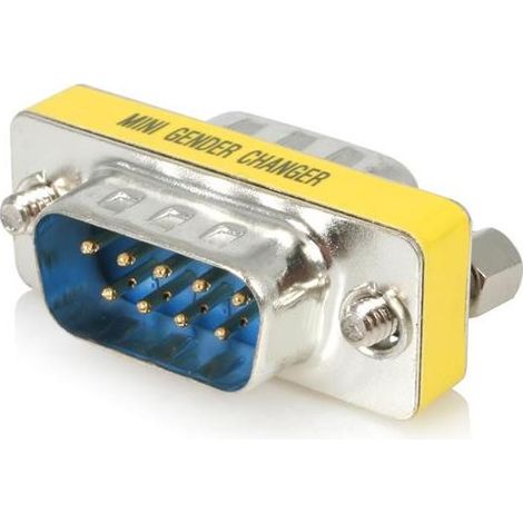 StarTech.com Changeur de genre série DB9 slim - Coupleur DB9 - M/M