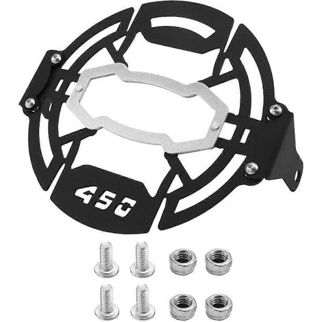 Motorradzubehör: Scheinwerfergitter, schwarzer Lampenschirm für 450 (1/5)