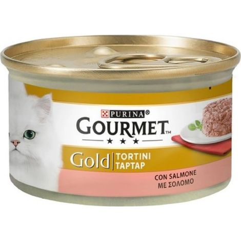 Gourmet Gold cupcakes au saumon Purina 85 grammes