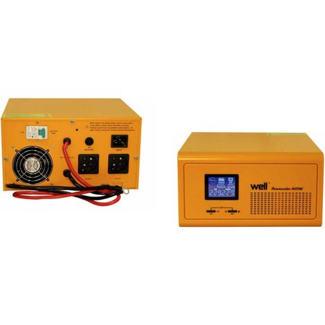 UPS-HEATST-COMMANDER1600W-WL: USV für Heizsysteme 230 V/1600 W, inklusive externem 24-V-Akku
