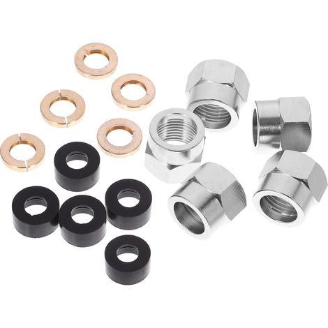 Kit de remplacement 5 raccords évasés pour tuyaux gaz (1/5)
