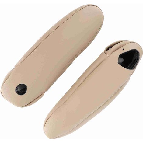 Synthetic Leather Car Armrest Cover, 2 Pieces, for RX 300 330 350 2003 – 2009 Beige Scratch Resistant Easy to Clean Compatible with OEM Design. (Beige) (1/5)