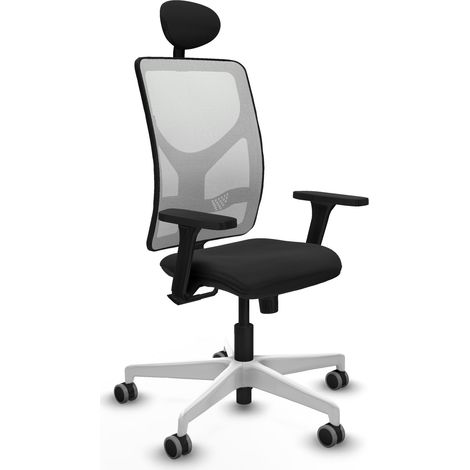 Chaise de bureau piqueras y crespo Motilla noir confortable ergonomique (1/2)