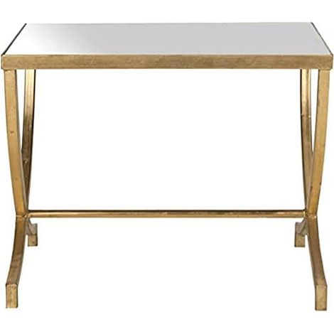 Table d'Appoint Métal Or/Miroir 55 x 45 x 44,45 cm (1/5)