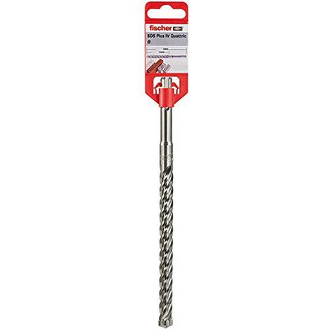 FISCHER Forets béton SDS-Plus IV Quattric II 4 taillants - 22 mm - x 1 - 250 mm - 200 mm
