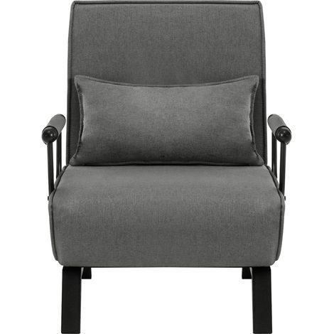 Fauteuil-lit convertible, élégant fauteuil convertible en lit, fauteuil TV extensible avec dossier réglable (uniquement fauteuil-lit) (1/5)