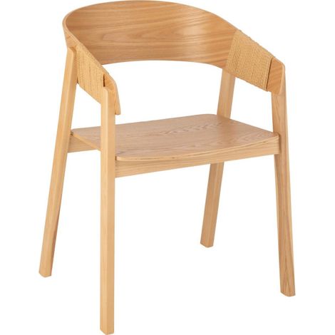 Chaise en Bois "Naga" 76cm Naturel (1/5)