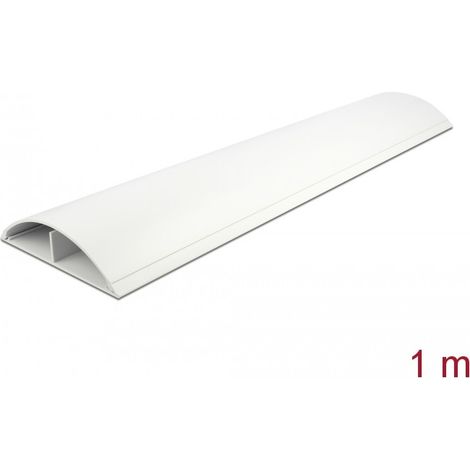 Kabelkanal Delock 20708 PVC 1 Meter Weiß
