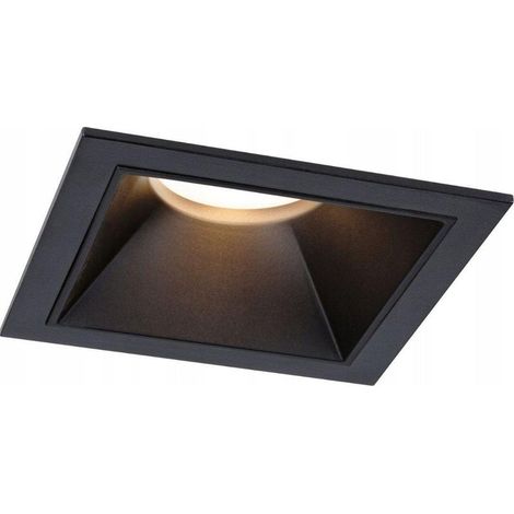 Paulmann Cole lampe encastrée LED noir 88x88 mm (1/3)