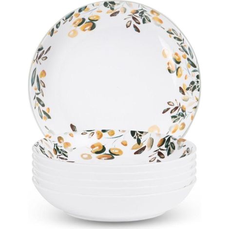 Table Passion - Assiette creuse Summer 19 cm (lot de 6)