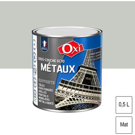 Vernice oxi sc10 antiruggine alta protezione grigio opaco (1/2)