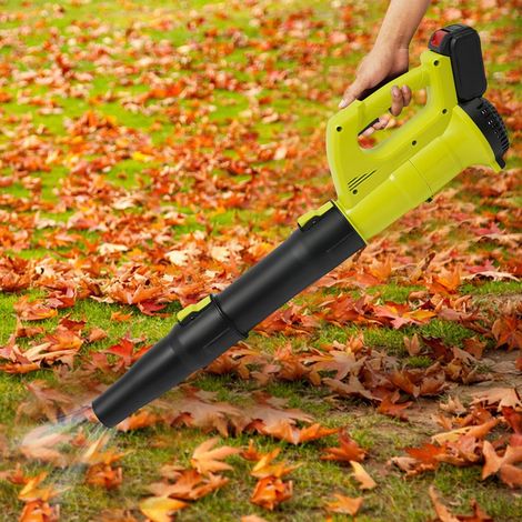 Leaf Blower Cordless, 4.5m³/min Electric Leaf Blower with 1500 mAh Lithium Battery, Lightweight Leaf Blowers for Lawn Care, Yard, Garage, Patio & Sidewalk Blowing