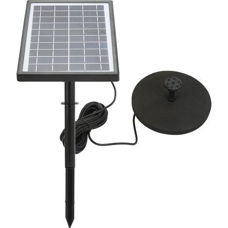 ABS-Solarbrunnenpumpe mit integriertem Wasserstandssensor, DC8V-Netzteil, für den Einsatz im Gartenteich, separates Mikro-Kit. (1/5)